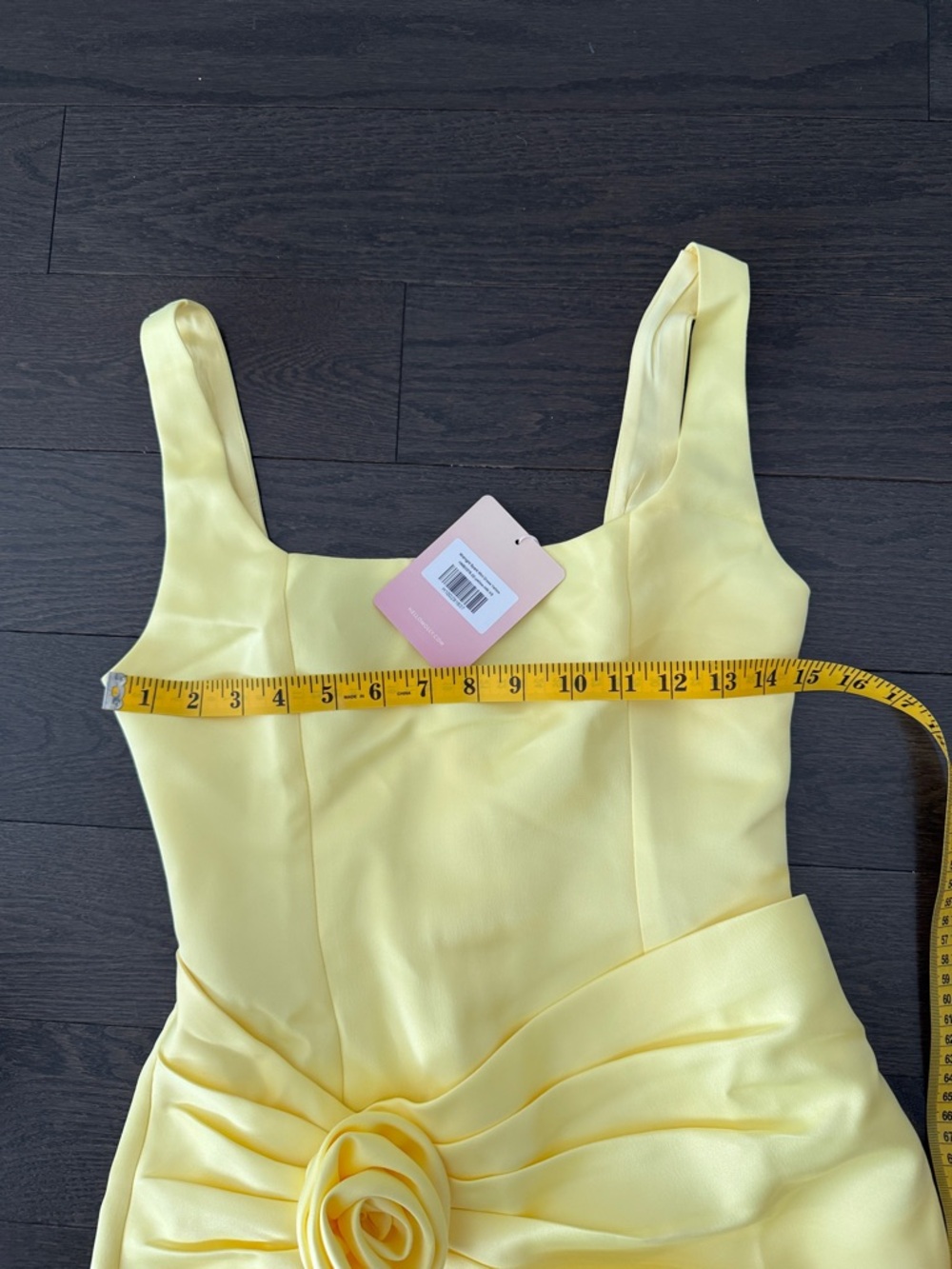 Hello Molly yellow mini dress size 2 BNWT - Picture 7 of 8